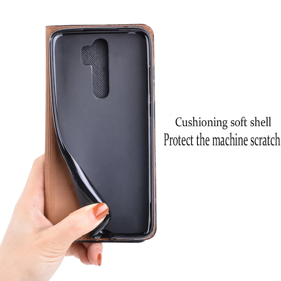PU Leather Stand Wallet Case Cover -For Sony Xperia L4/1 II/1 III/1 IV/10 II/III - Image 3 of 4