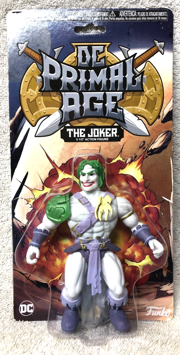JOKER dc primal age action figure masters of the universe motu