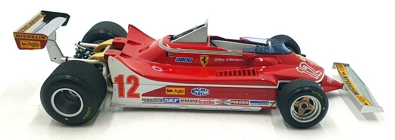 Exoto 1/18 Scale Diecast DC31724J - Ferrari 312 T4/T5 #12 Giles Villeneuve - Image 4 of 4