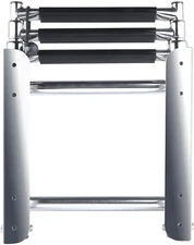 3 Steps Boat Ladder Folding Marine Stainless Steel Telescoping Ladder 34.5"