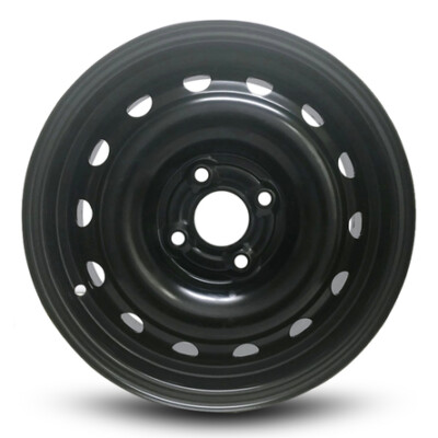 14 Inch Steel Wheel Rim for 2003-2005 Saturn Ion 14x5.5 Inch 4 Lug 100mm Black