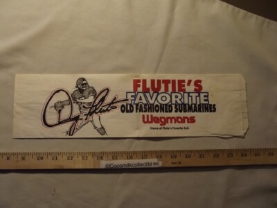 1999 Buffalo Bills Doug Flutie's Old Fashioned Submarines Sub