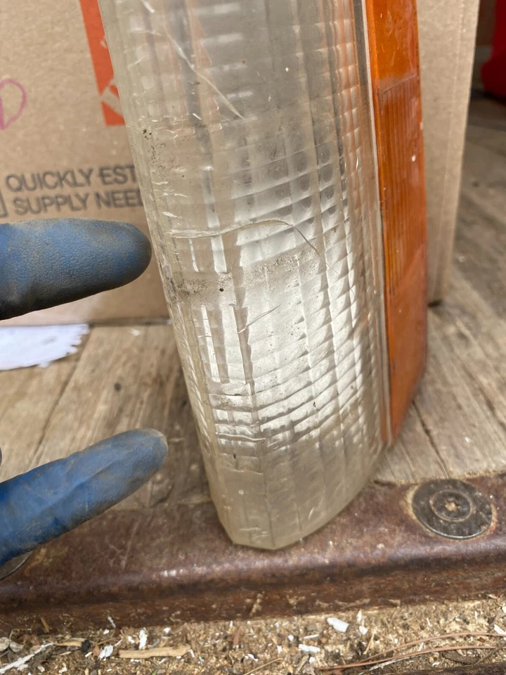 Ford Granada Mercury Monarch 1975-1977 conjunto de luces intermitentes esquina izquierda izquierda izquierda Foto 4 de 4