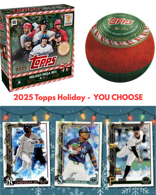 2025 Topps Holiday Base -You Pick- 1-200 **The More You Buy The More You Save!**