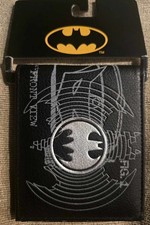 BATMAN MENS WALLET AND DC COMICS. BRAND NEW WITH TAGS.