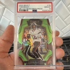 Panini Select Tom Brady #192 Neon Green Prizm Die-Cut /299 PSA 10