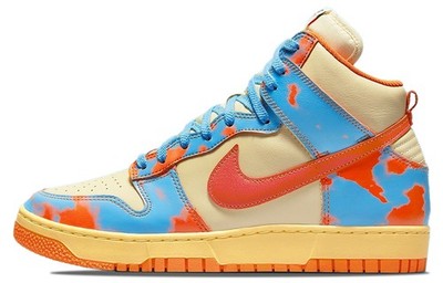 Nike Dunk High 1985 'Orange Acid Wash' DD9404-800 Unisex