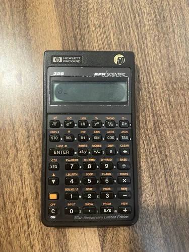 Limited Edition Hewlett Packard HP-32S RPN Scientific Calculator 50th Annivers.