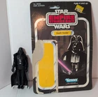 Star Wars Vtg 1977 Darth Vader Kenner w/ 41 Back Card & Cape, (No Lightsaber)