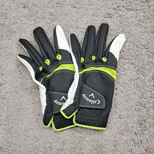 Callaway Men's Pair Of 2 Left Golf Gloves Black X-Large