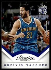 2013-14 Panini Prestige Greivis Vasquez Sacramento Kings #14