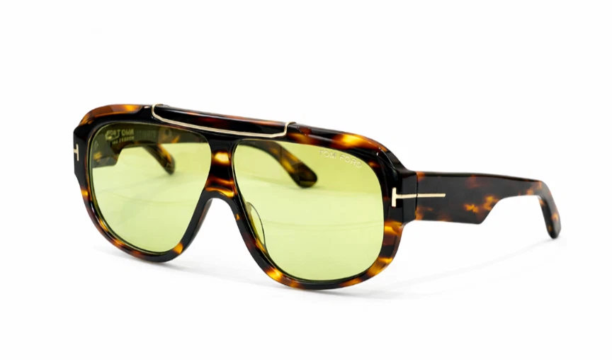 Lunettes De Soleil TOM FORD Mason TF445 56mm – Gris Havane, Taille M/L, Neuves Sans étiquettes