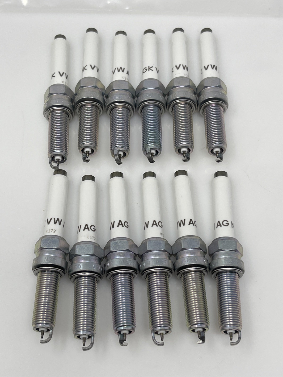 OEM Lamborghini 07M905602H NGK NG3 K372 Spark Plugs, Set Of (12), New