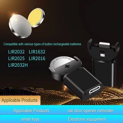 Chargeur bouton de protection avancée USB C charge pour piles de pièces au lit - Photo 2 sur 4