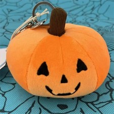Jellycat Amuseable Charming Bag Charm Marshmallow Plush Keychains Pumpkin