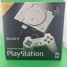 Official Sony Playstation 1 PS1 Classic Mini Console Open Box Tested Retro 