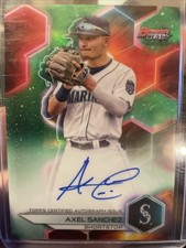 2023 Bowman's Best - Best of 2023 Autographs Axel Sanchez #B23-AS (AU, RC)