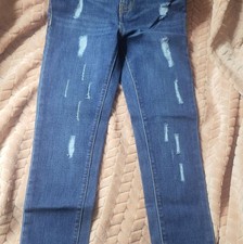 Levi's Youth Girl's 720 High Rise Super Skinny Distressed Jeans Size M 7/8 NWT