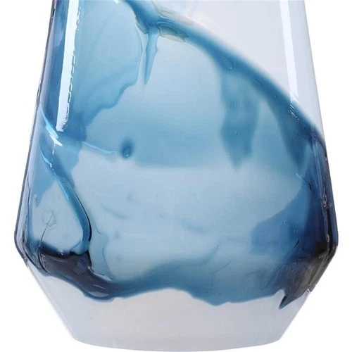 Uttermost Windswept 1-Light Coastal Steel and Glass Mini Pendant in Blue/White - Picture 6 of 9