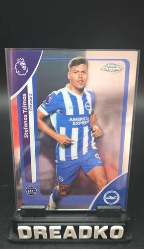 2025-26 Topps Chrome Premier League - Stefanos Tzimas #42 (RC)