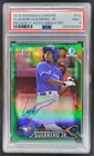 2016 Bowman Chrome Vladimir Guerrero Jr. Auto Green Refractor /99 PSA 9 AD2