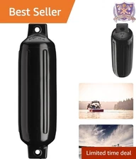 Polyform G-2 Twin Eye Boat Fender 4.5x15.5 Black Recreational Trailers
