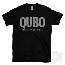 QUBO: City van with friendly face T-Shirt car driver gift