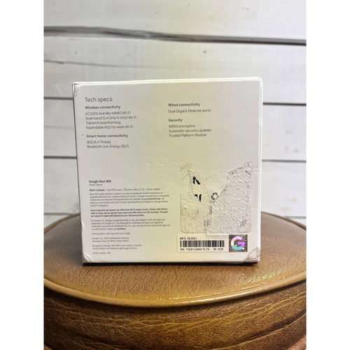 Router WiFi Google Nest *W PUDEŁKU* - Zdjęcie 2 z 5