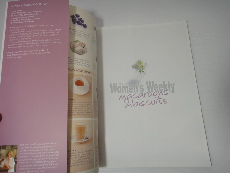 Women's Weekly Christmas Macaroons & Biscuits Bundle Desert Sweets Xmas lot x 3 - Image 3 of 4
