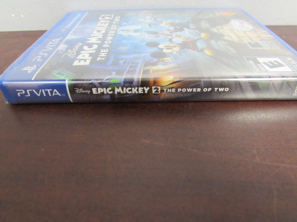 NEW PSVITA DISNEY EPIC MICKY 2 THE POWER OF TWO GAME (12F