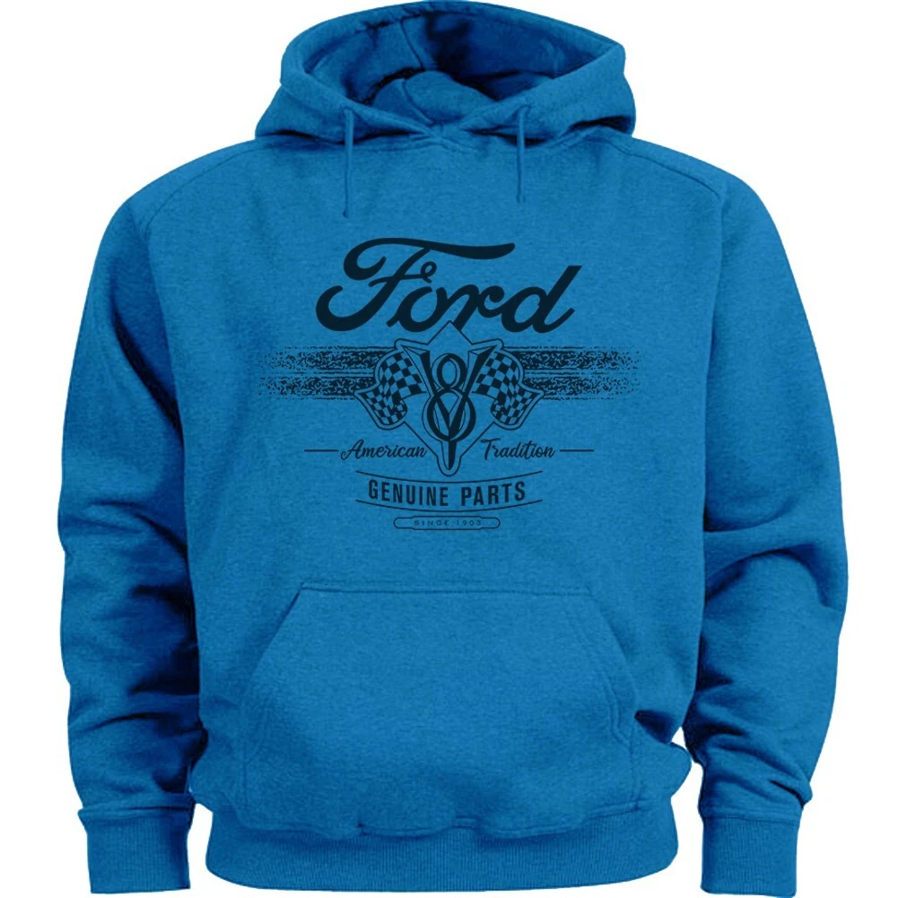 Hoodie Ford Sweatshirt Mens Clothing Apparel Accessories Ford Racing Mustang