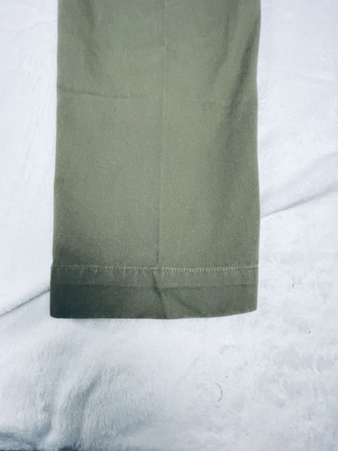 Polo Ralph Lauren Pants Mens Tagged 33x30 Dark Khaki Cotton Slim Fit Preppy - Picture 12 of 18