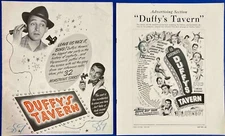 Duffy's Tavern ORIGINAL US Campaign Press Book Bing Crosby Alan Ladd 1945