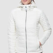 KUHL Women's Spyfire Hoody Jacket - IVORY - SIZE L
