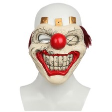 Xcoser Twisted Metal Sweet Tooth Mask Killer Clown Cosplay Props Resin Halloween