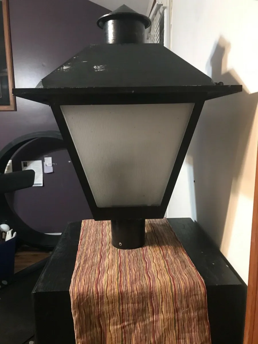 LED Lantern Light Fixture with Mogul Socket