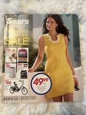 Vintage 2011 Sears Summer Preview Sale Catalog Fashion Electronics Furniture