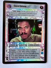 GENERAL CALRISSIAN Reflections II 2 Star Wars CCG (SWCCG) Foil NM Decipher