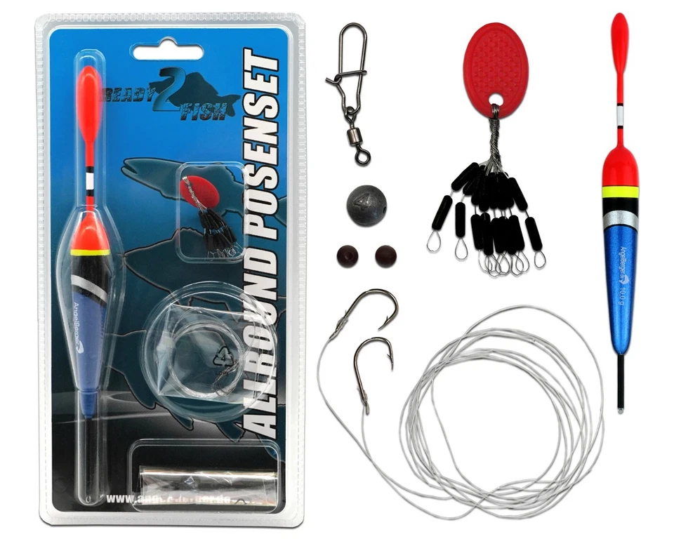 ANGEL-BERGER Angel Berger Allround Posen Set Posenmontage Ready2Fish Angelset Allround