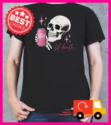 Peace Love Dr Pepper Soda T-shirt Unisex Cotton BI178
