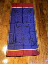 Nazakat Woven Shawl Wrap Scarf Bohemian Hippie NEW From India 36” x 72” (d)