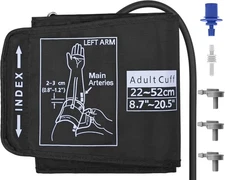 Extra Large Blood Pressure Cuff Compatible  Omron 9”-21” Inches HYINUS XL
