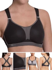 Anita Active Sports Bra Dynamix Star Maximum Support Non Wired Racerback Bras