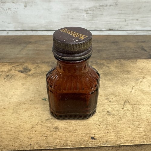 Vintage Mckessons Medizin Braun Glas Flasche Alt Deko Sammlerstück