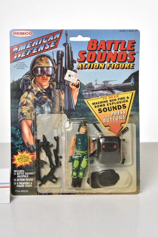 Figura de acción REMCO American Defense 1991 de colección nueva sellada (B) Foto 2 de 4