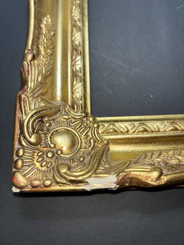 VTG Ornate Gold Wood Painted Frame 8x10 Rococo Baroque *READ - Picture 12 of 24