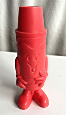 Vintage 1995 Crayola Crayon Sharpener Binney  Smith 4 1/2" tall Red Plastic