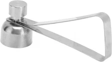 Stainless Steel Egg Topper & Cutter – Double Headed Eggshell Opener for Boiled