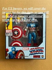 MEDICOM TOY MAFEX No.217 CAPTAIN AMERICA COMIC Ver.