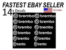 14x Caliper Decal For Brembo Brakes 7 Sizes - Choose Color - Fast Free Shipping 14x Caliper Decal For Brembo Brakes 7 Sizes - Choose Color - Fast Free Shipping